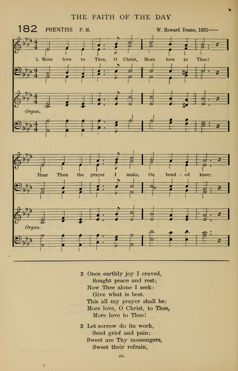 Songs for the Chapel: Arranged for male voices, for use in colleges, academies, schools and societies page 262