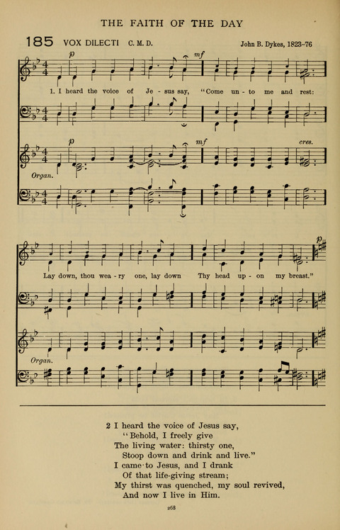 Songs for the Chapel: Arranged for male voices, for use in colleges, academies, schools and societies page 268