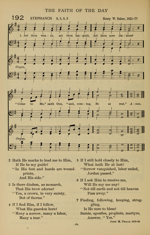 Songs for the Chapel: Arranged for male voices, for use in colleges, academies, schools and societies page 284