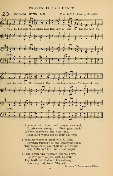 Songs for the Chapel: Arranged for male voices, for use in colleges, academies, schools and societies page 29