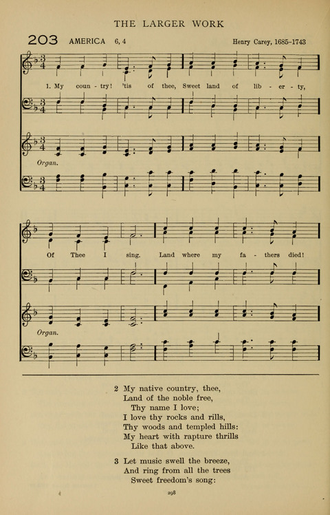 Songs for the Chapel: Arranged for male voices, for use in colleges, academies, schools and societies page 298