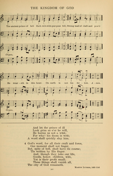 Songs for the Chapel: Arranged for male voices, for use in colleges, academies, schools and societies page 307