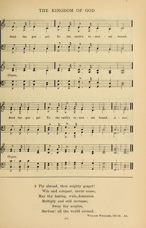 Songs for the Chapel: Arranged for male voices, for use in colleges, academies, schools and societies page 323