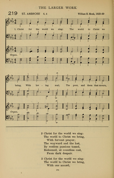 Songs for the Chapel: Arranged for male voices, for use in colleges, academies, schools and societies page 324