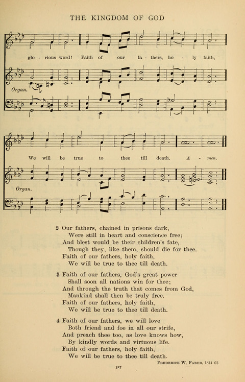 Songs for the Chapel: Arranged for male voices, for use in colleges, academies, schools and societies page 327