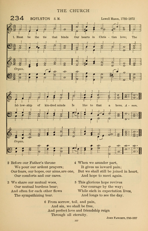 Songs for the Chapel: Arranged for male voices, for use in colleges, academies, schools and societies page 357