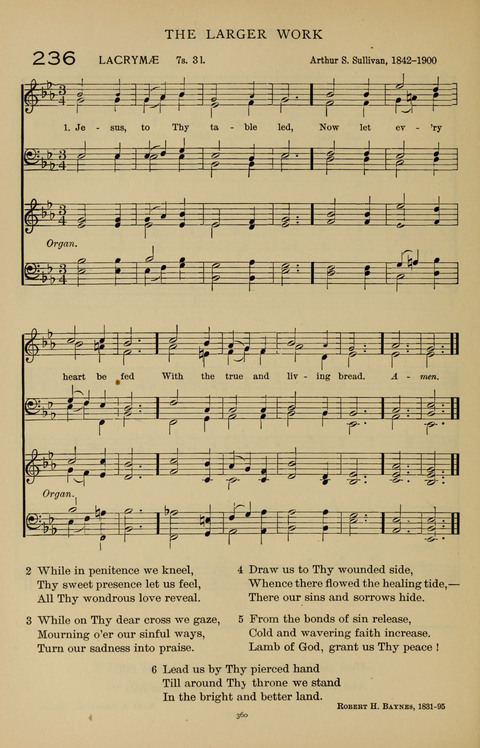 Songs for the Chapel: Arranged for male voices, for use in colleges, academies, schools and societies page 360