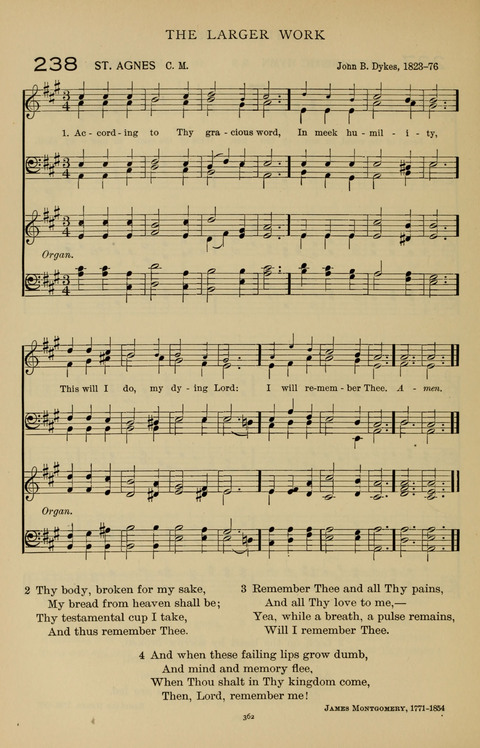 Songs for the Chapel: Arranged for male voices, for use in colleges, academies, schools and societies page 362