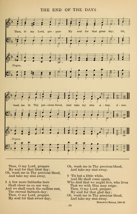 Songs for the Chapel: Arranged for male voices, for use in colleges, academies, schools and societies page 365