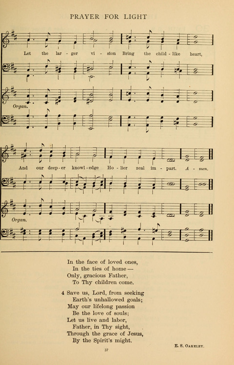 Songs for the Chapel: Arranged for male voices, for use in colleges, academies, schools and societies page 37