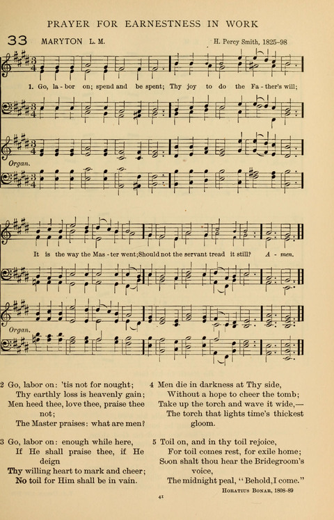 Songs for the Chapel: Arranged for male voices, for use in colleges, academies, schools and societies page 41