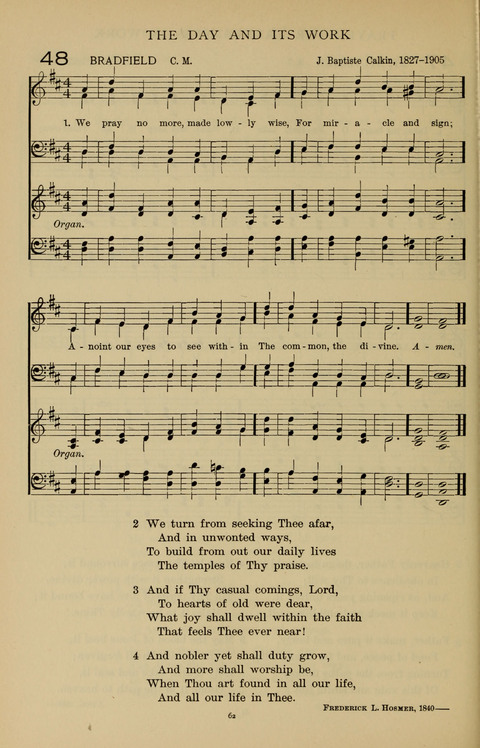 Songs for the Chapel: Arranged for male voices, for use in colleges, academies, schools and societies page 62