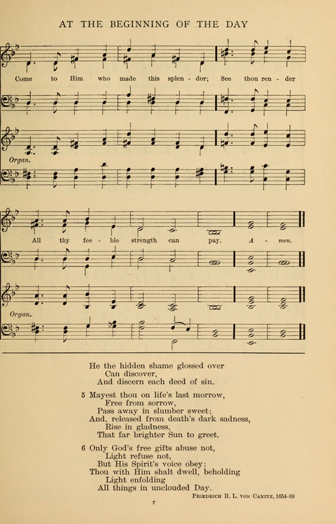 Songs for the Chapel: Arranged for male voices, for use in colleges, academies, schools and societies page 7