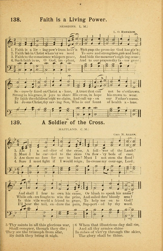 Songs for Christ and the Church: a collection of songs for the use of Christian endeavor societies, sunday-schools, and other church events page 117