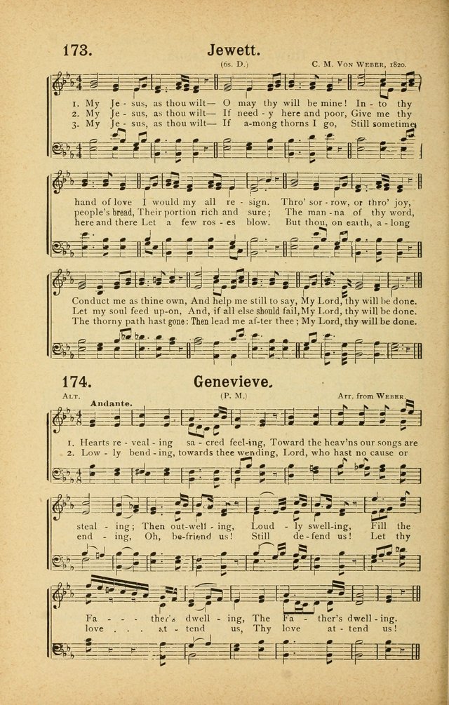 Songs for Christ and the Church: a collection of songs for the use of Christian endeavor societies, sunday-schools, and other church events page 134