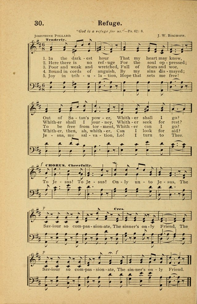 Songs for Christ and the Church: a collection of songs for the use of Christian endeavor societies, sunday-schools, and other church events page 26