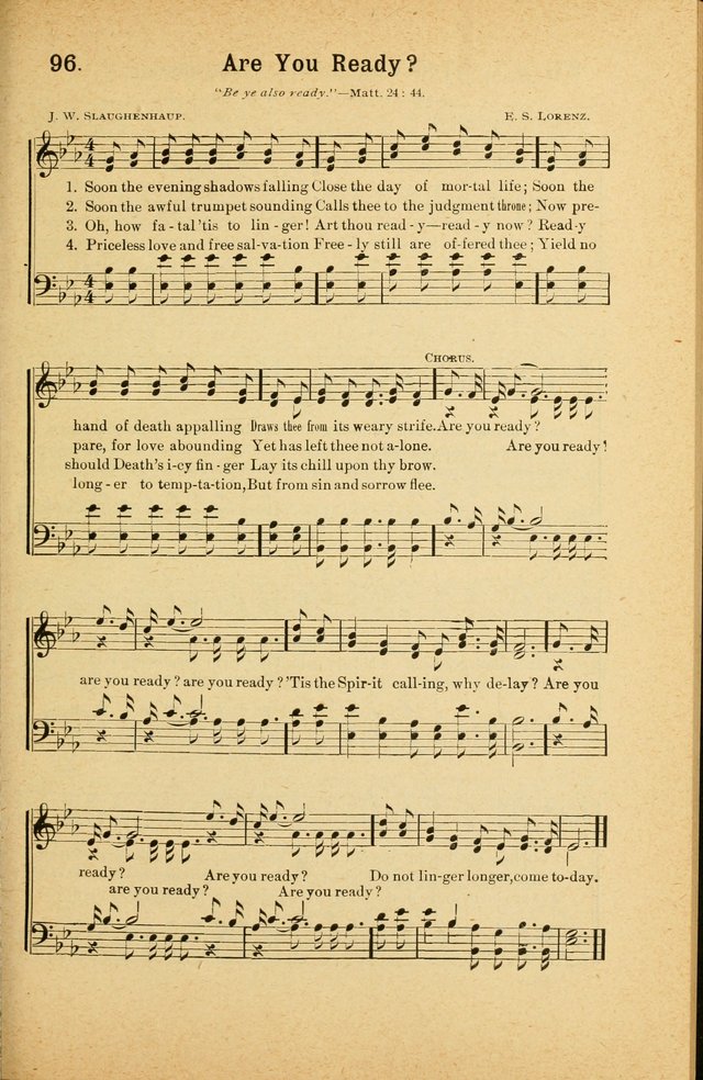 Songs for Christ and the Church: a collection of songs for the use of Christian endeavor societies, sunday-schools, and other church events page 81