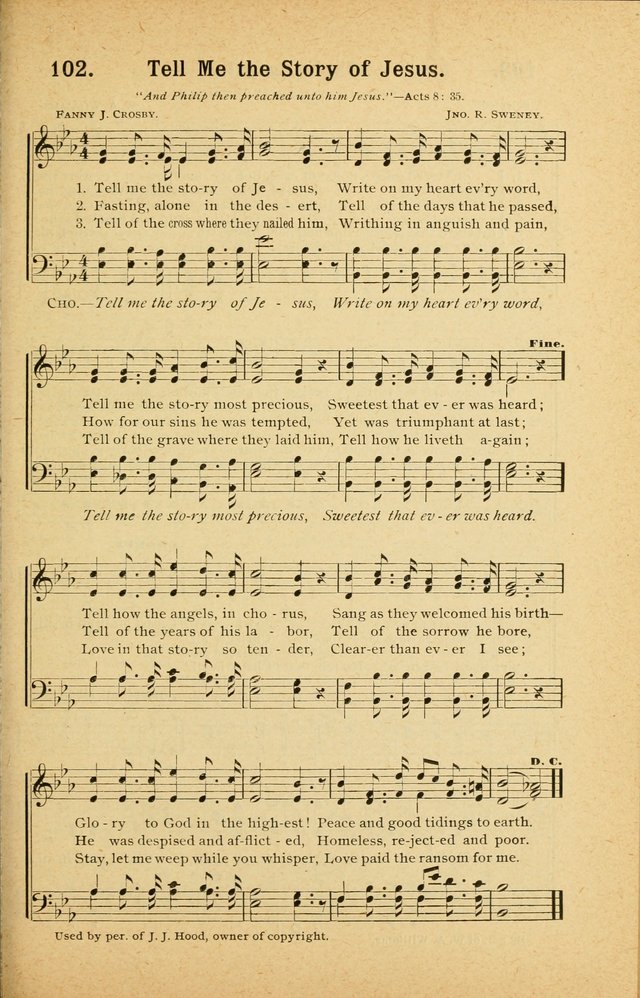 Songs for Christ and the Church: a collection of songs for the use of Christian endeavor societies, sunday-schools, and other church events page 87