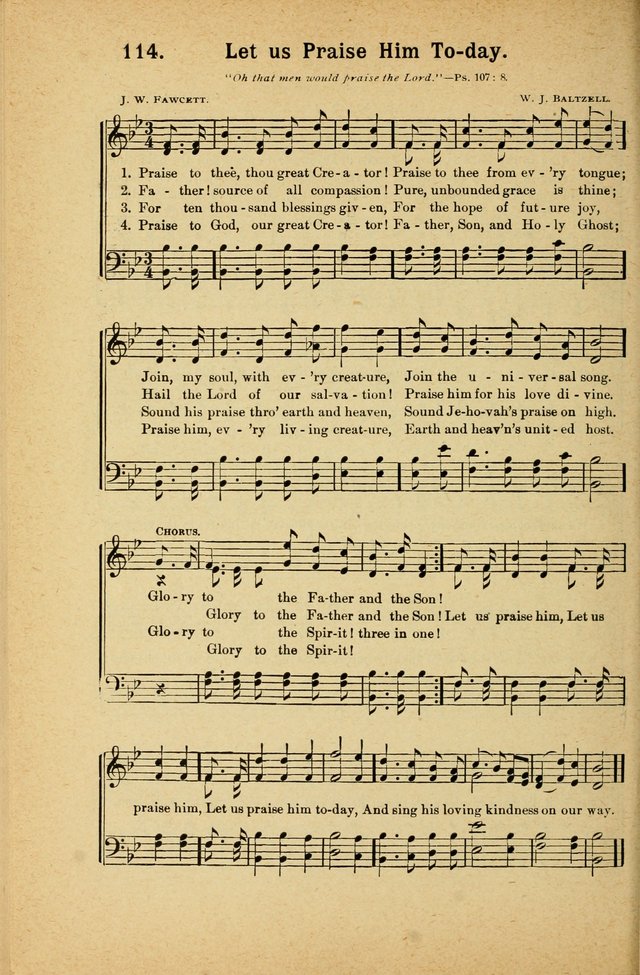 Songs for Christ and the Church: a collection of songs for the use of Christian endeavor societies, sunday-schools, and other church events page 98