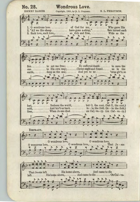 Songs for Jesus No. 5 page 28