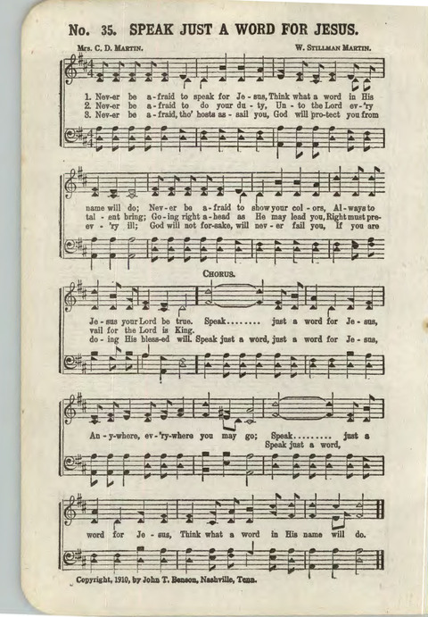 Songs for Jesus No. 5 page 36