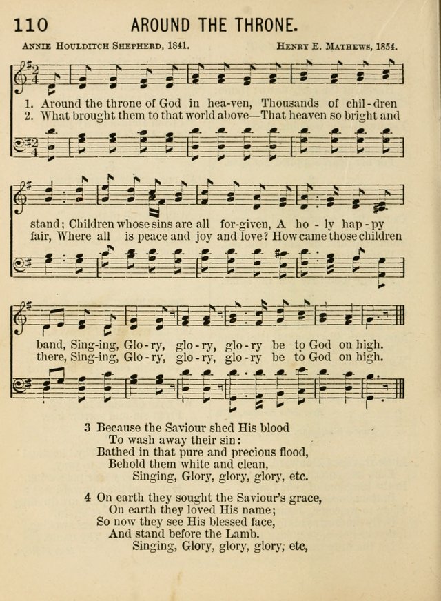 Songs for Little Folks: a collection adapted for the home circle and for primary classes in Sunday schools and day schools: containing a number of carefully selected kindergarten songs page 102