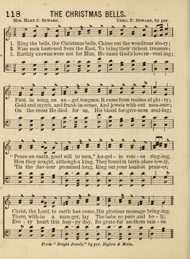 Songs for Little Folks: a collection adapted for the home circle and for primary classes in Sunday schools and day schools: containing a number of carefully selected kindergarten songs page 110