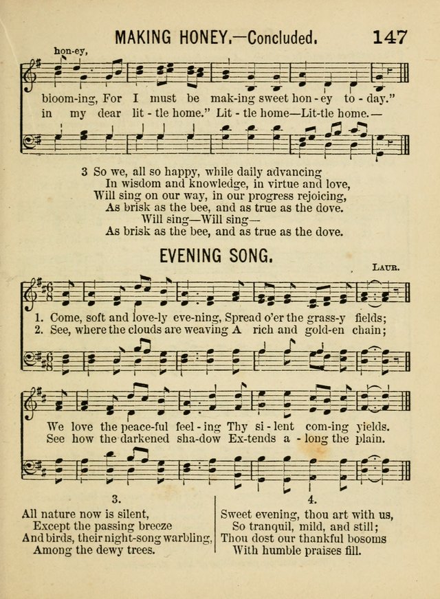 Songs for Little Folks: a collection adapted for the home circle and for primary classes in Sunday schools and day schools: containing a number of carefully selected kindergarten songs page 139