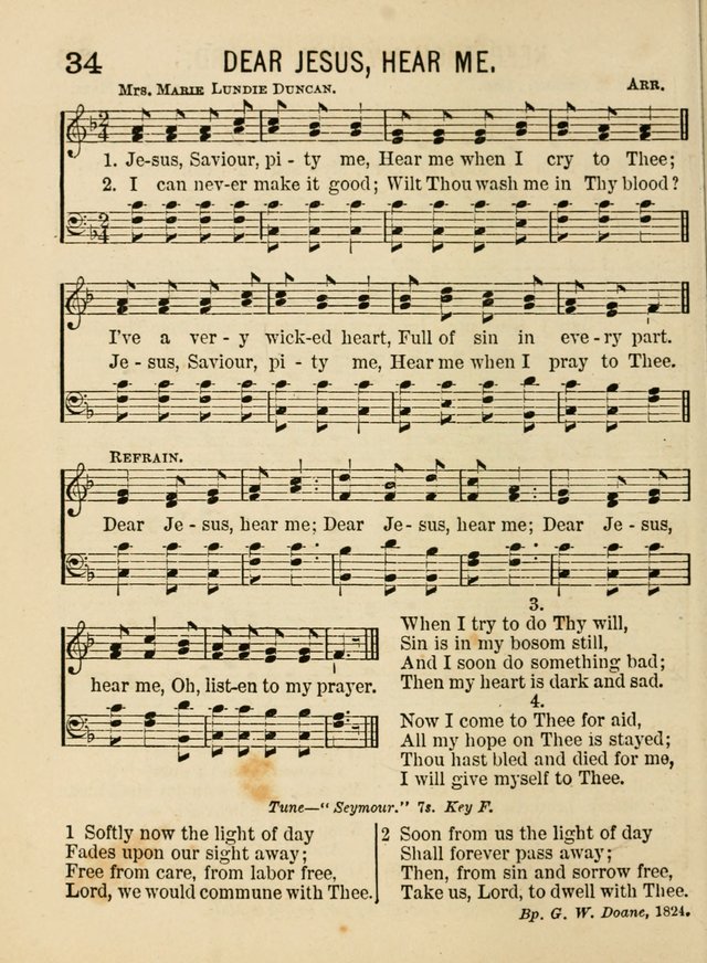 Songs for Little Folks: a collection adapted for the home circle and for primary classes in Sunday schools and day schools: containing a number of carefully selected kindergarten songs page 26