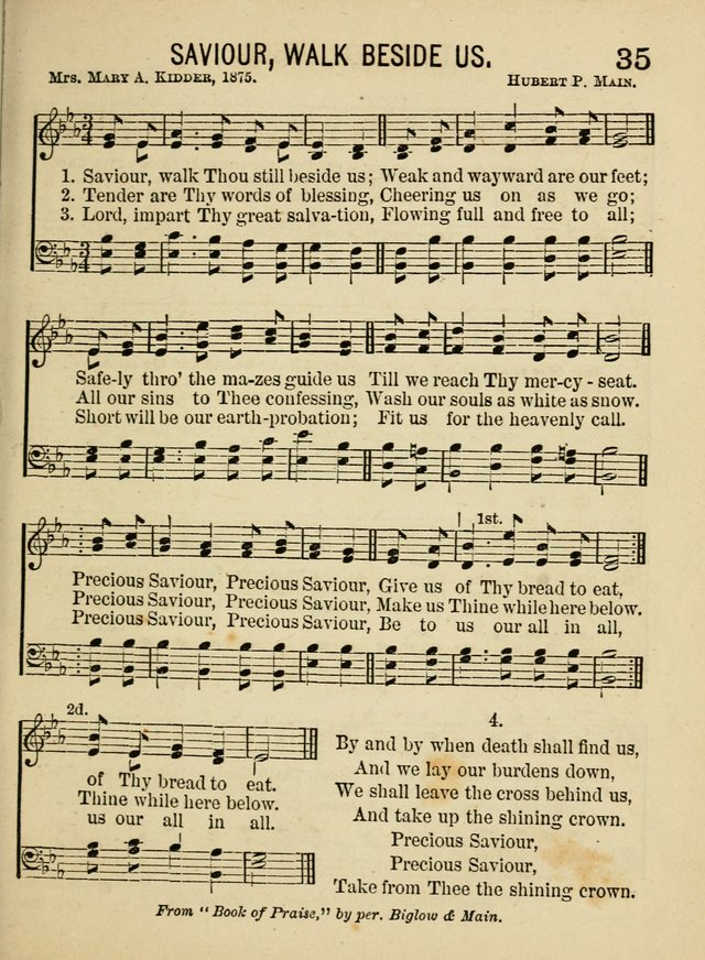 Songs for Little Folks: a collection adapted for the home circle and for primary classes in Sunday schools and day schools: containing a number of carefully selected kindergarten songs page 27