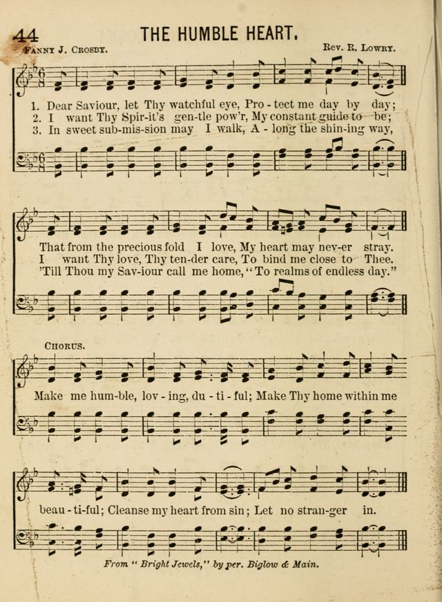 Songs for Little Folks: a collection adapted for the home circle and for primary classes in Sunday schools and day schools: containing a number of carefully selected kindergarten songs page 36