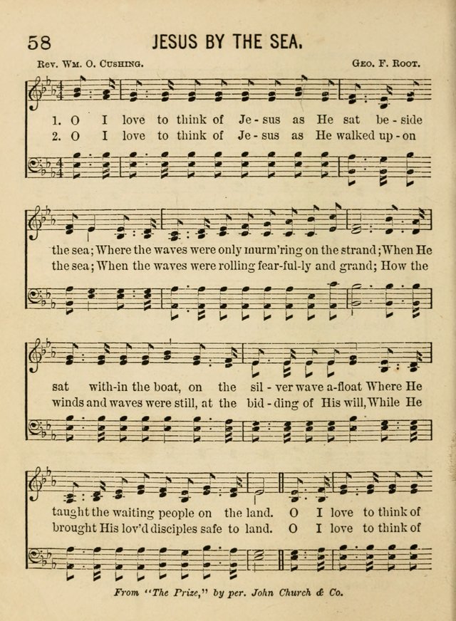 Songs for Little Folks: a collection adapted for the home circle and for primary classes in Sunday schools and day schools: containing a number of carefully selected kindergarten songs page 50