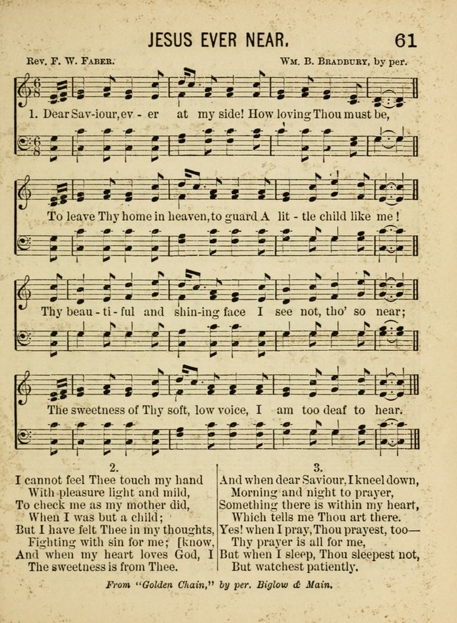 Songs for Little Folks: a collection adapted for the home circle and for primary classes in Sunday schools and day schools: containing a number of carefully selected kindergarten songs page 53