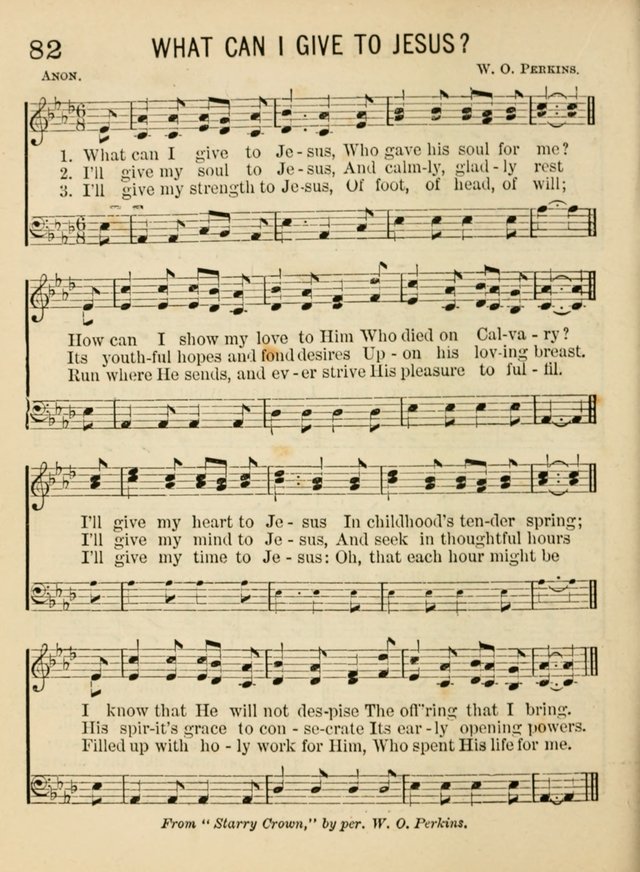 Songs for Little Folks: a collection adapted for the home circle and for primary classes in Sunday schools and day schools: containing a number of carefully selected kindergarten songs page 74