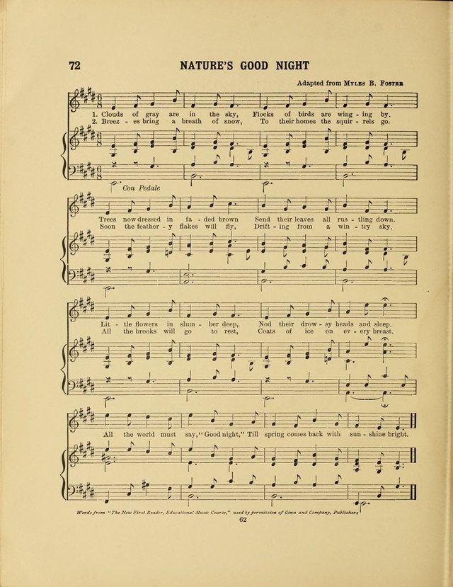 Songs for Little People: for use in Sunday-School, the kindergarten and the home page 64