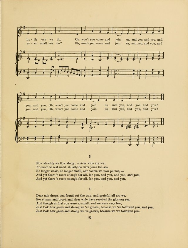 Songs for Little People: for use in Sunday-School, the kindergarten and the home page 97