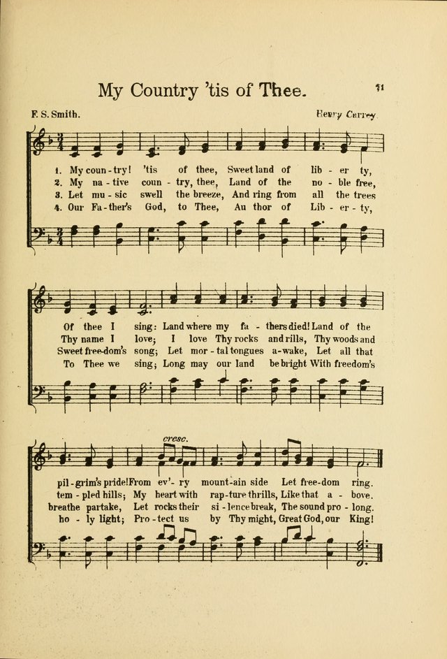 Songs for Little Singers: A Collection of easy pieces for Beginners and Primary Departments of the Sunday School and for use at home page 71