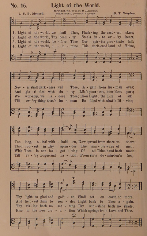 Songs for Men: A Collection of Gospel Songs for Male Quartets and Choruses page 16