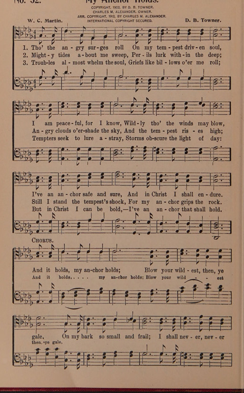 Songs for Men: A Collection of Gospel Songs for Male Quartets and Choruses page 52