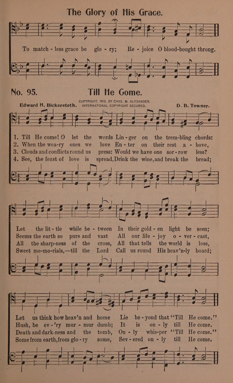 Songs for Men: A Collection of Gospel Songs for Male Quartets and Choruses page 95