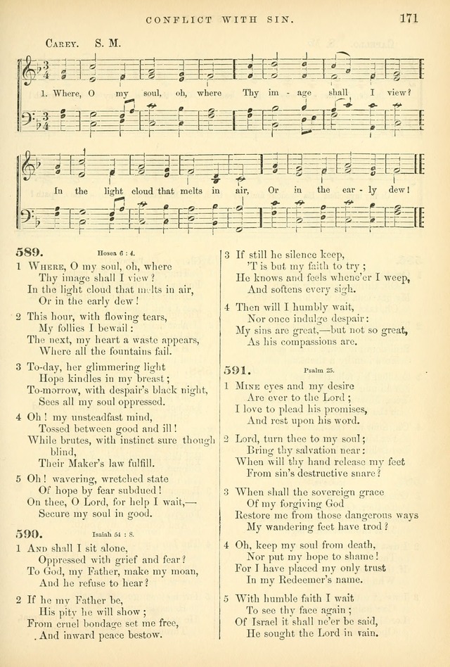 Songs for the Sanctuary, or Hymns and Tunes for Christian Worship page 171