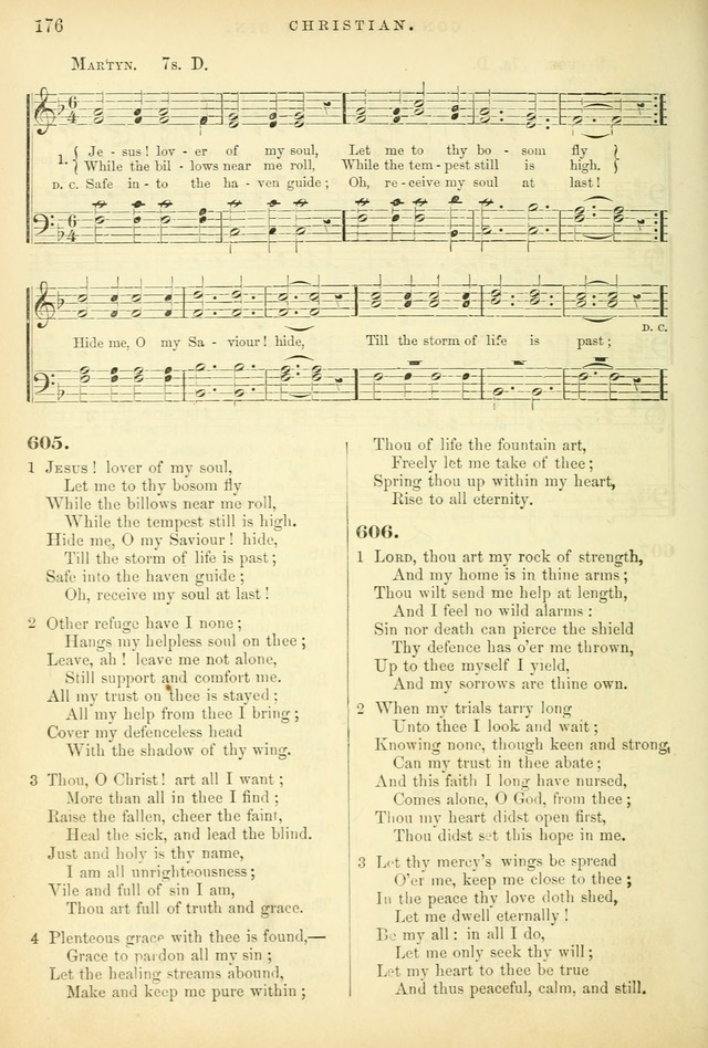 Songs for the Sanctuary, or Hymns and Tunes for Christian Worship page 176