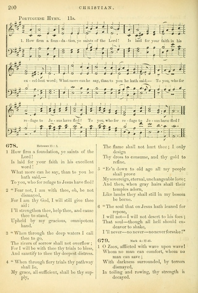 Songs for the Sanctuary, or Hymns and Tunes for Christian Worship page 200