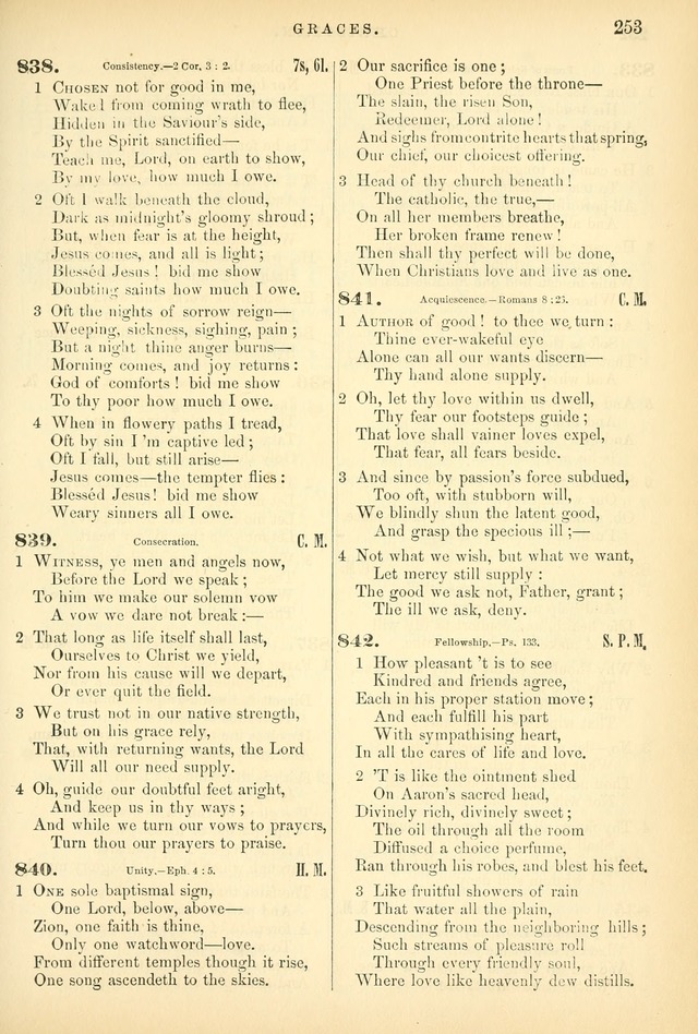 Songs for the Sanctuary, or Hymns and Tunes for Christian Worship page 253