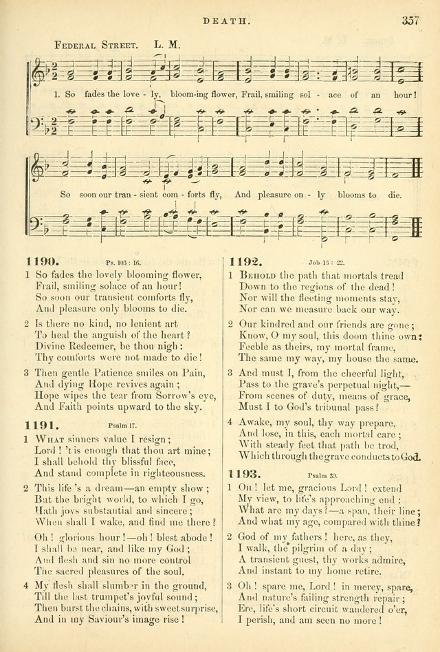 Songs for the Sanctuary, or Hymns and Tunes for Christian Worship page 357