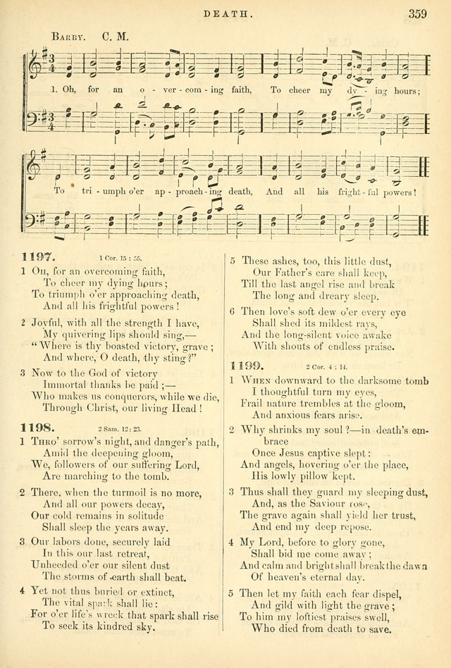 Songs for the Sanctuary, or Hymns and Tunes for Christian Worship page 359