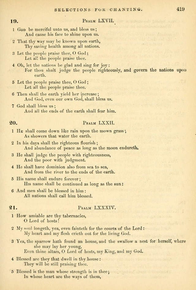 Songs for the Sanctuary, or Hymns and Tunes for Christian Worship page 419