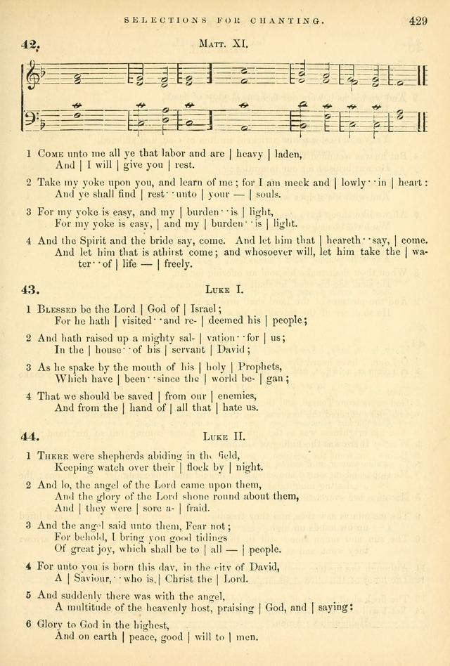 Songs for the Sanctuary, or Hymns and Tunes for Christian Worship page 429