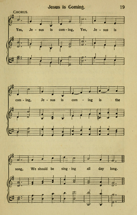 Songs for Service: in Church and Home page 19