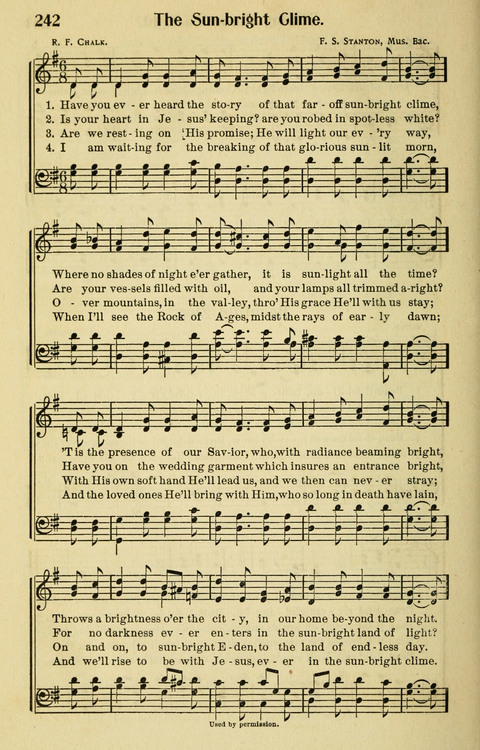 Songs for Service: in Church and Home page 244